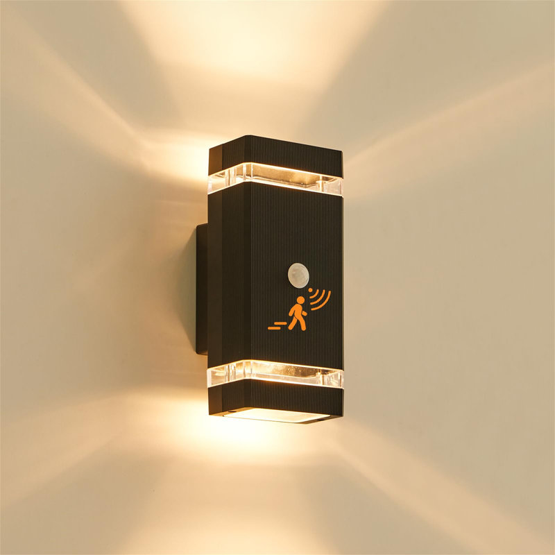 Matte Black Outdoor Sconce