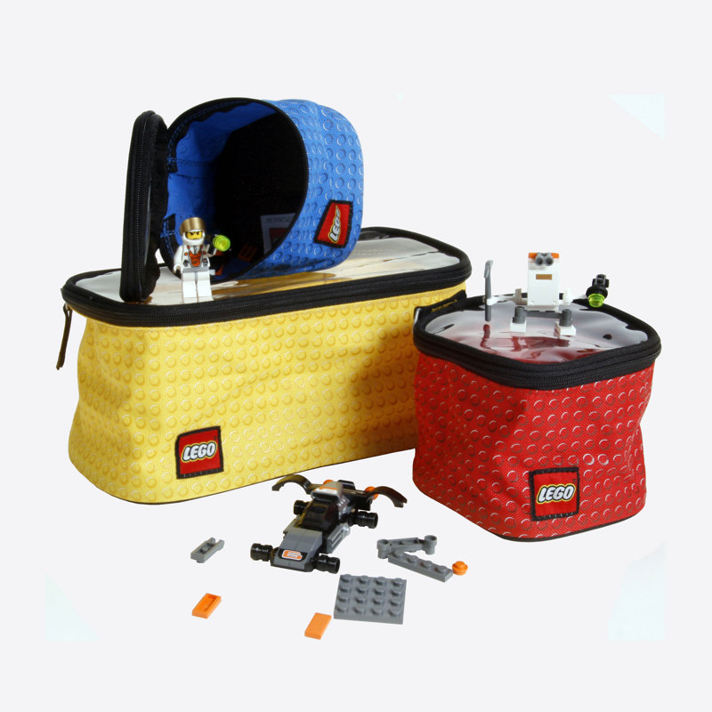 Ensemble de 3 cubes de rangement en tissu LEGO®