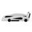 Race Car-Shaped Platform Bed With Wheels-1677034002