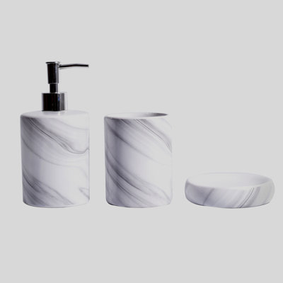 Ensemble d'accessoires de salle de bain 3 pièces
