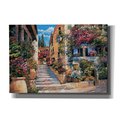 «Riviera Stairs» par Howard Behrens, impression sur toile