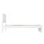 Lit plateforme en bois massif Jeinny avec pied de lit assorti-757682110-757682111
