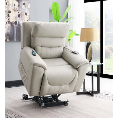 Fauteuil inclinable électrique Marsha avec levage, massage et zéro gravité pour un confort et une détente ultimes