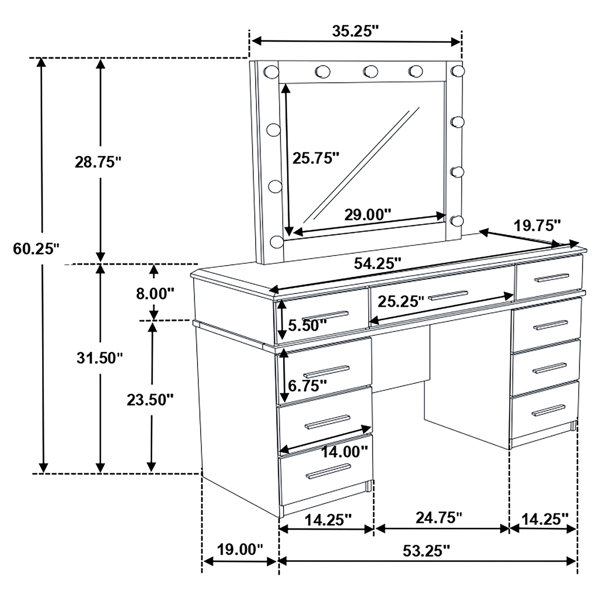 Dimensions du produit