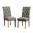 Charlotte Tufted Upholstered Parsons Chair-926588452
