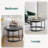 Sintered Stone Top Nesting Coffee Table Set-895768497-895768498