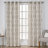 Borach Semi Sheer Curtain Pair-31744809-31744808