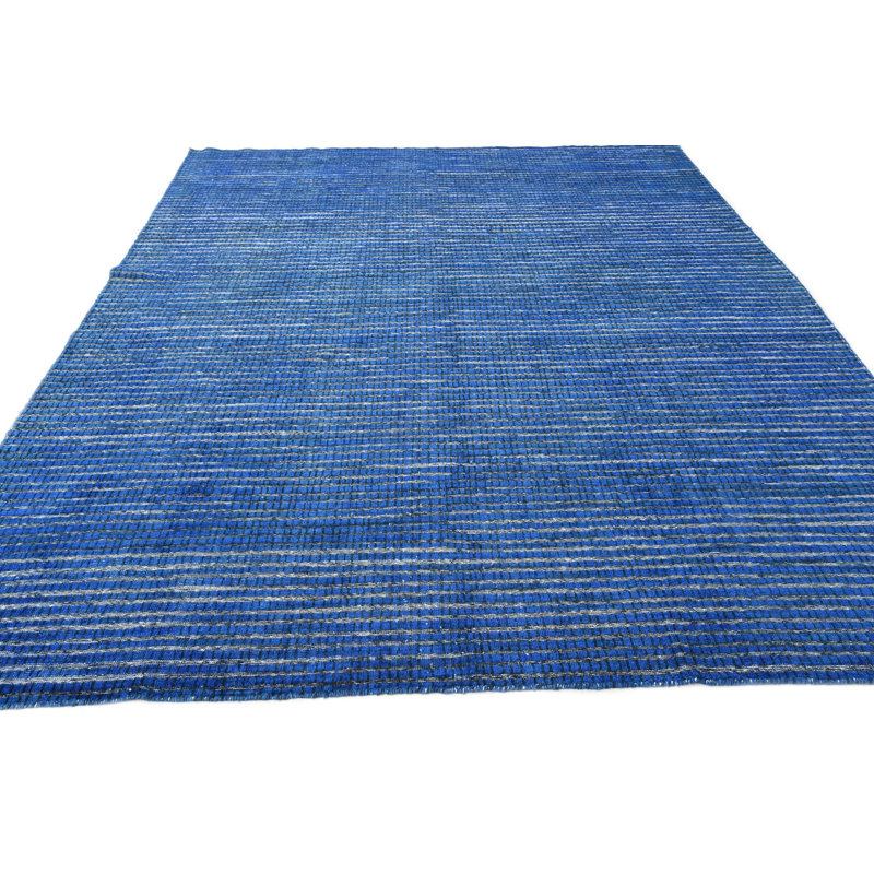 Tapis bleu 8 x 10 Pham