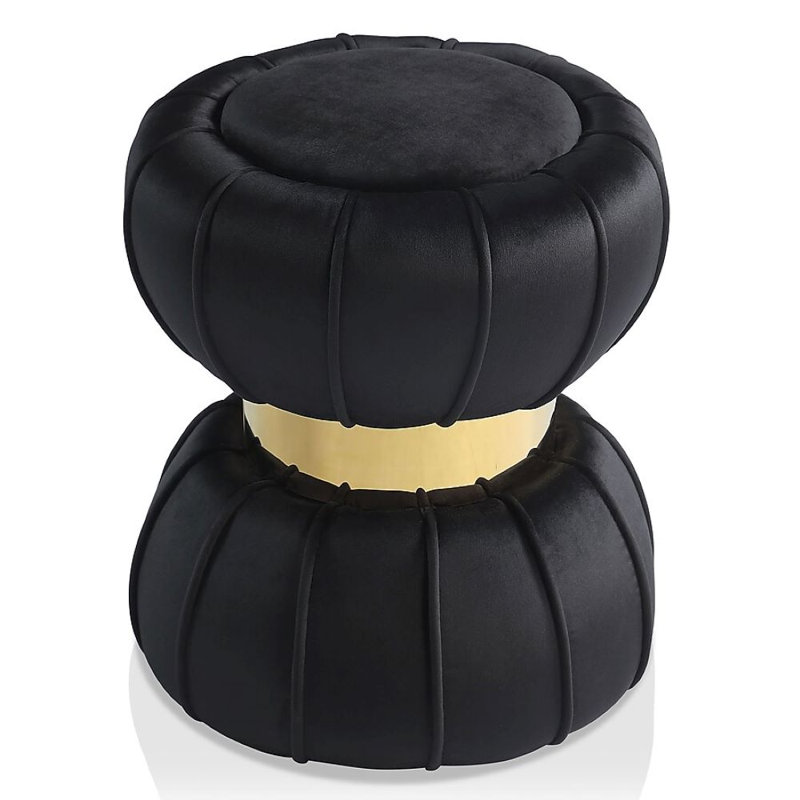 Washington Stool, Black, Black