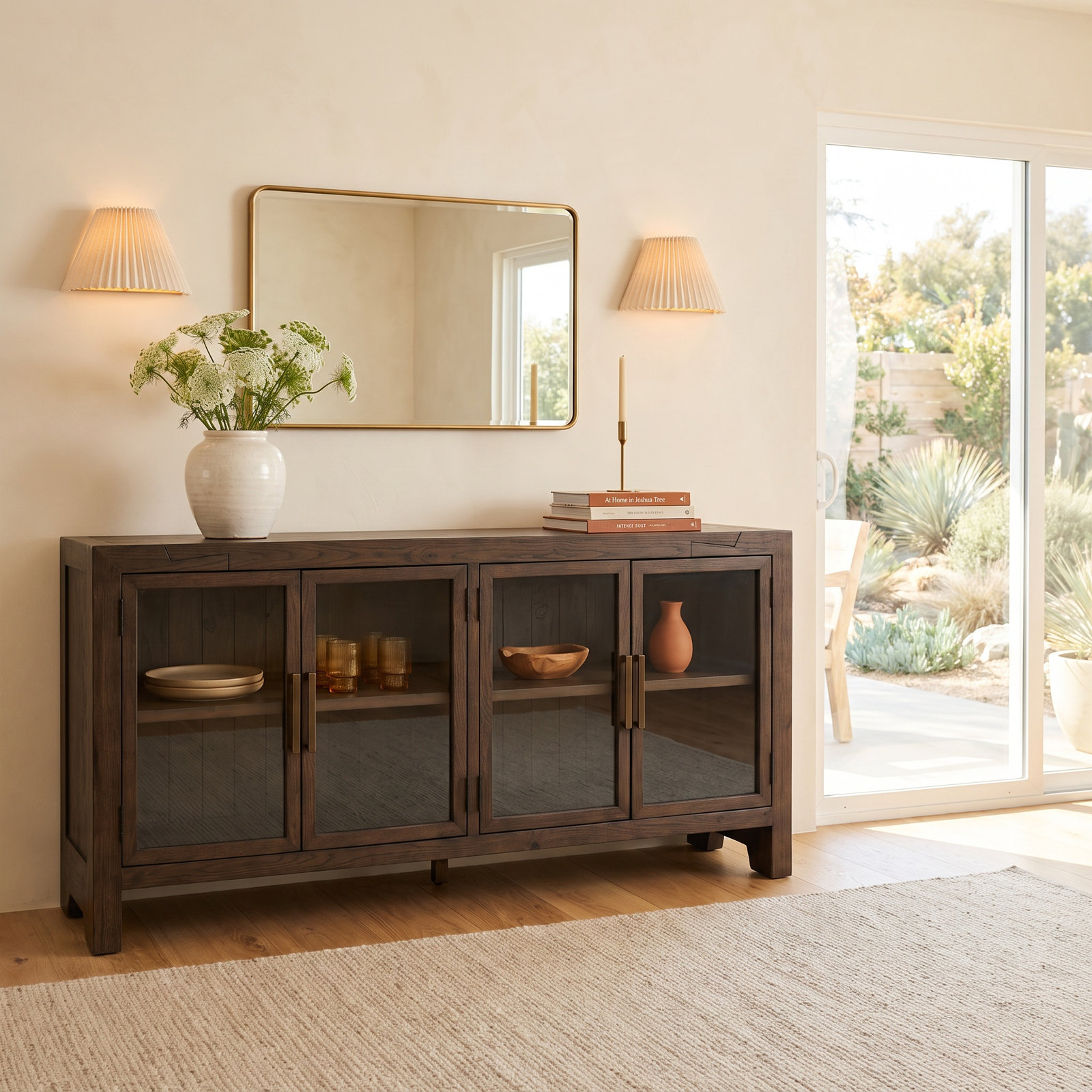 Yardley Glass Sideboard