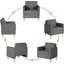 Fauteuil d'appoint 28,7 po-1640640760