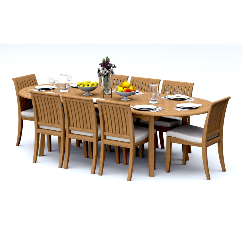 Lagos Outdoor - Piece Teak Dining Set, 8