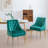 Springport 33.46'' H Velvet Upholstered Parsons Chair-80109586