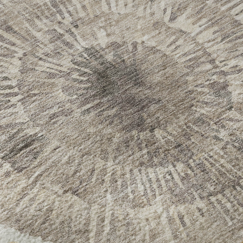 Premium Machine Washable Mayfield AMF2351 Abstract Rug, 9' x 12', Copper