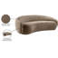 Canapé en velours 93 po Emery-106275184