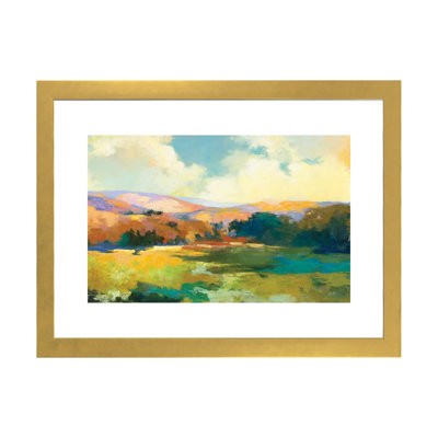 Reproduction d'art "Daylight Valley Crop" par Julia Purinton