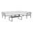 Sunnyside Modern Corner Patio Conversation Set with Table-1981636124