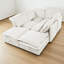 Canapé-lit modulaire rembourré 6 pièces 6 pièces-1852061488
