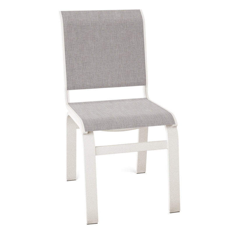 Chaise d'appoint de salle à manger Hiraku, Neige texturée, Oursin