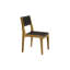 Chaise d'appoint en teck pour le patio Skagen-132906606