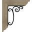 Support triple en fer traditionnel Avery 8 po-108920572-108920569