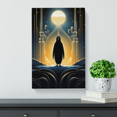 Penguin Deco - No Frame Print