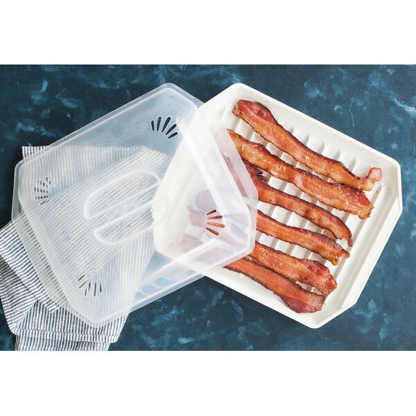 Nordic Ware Microwave 12 Bacon Tray and Food Storage