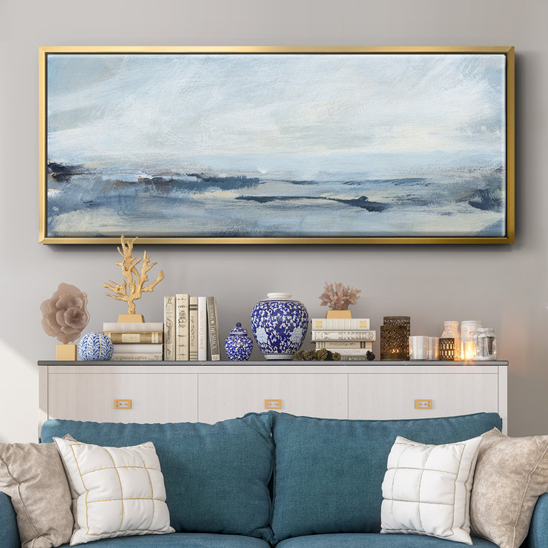 Sailing II- Framed Canvas