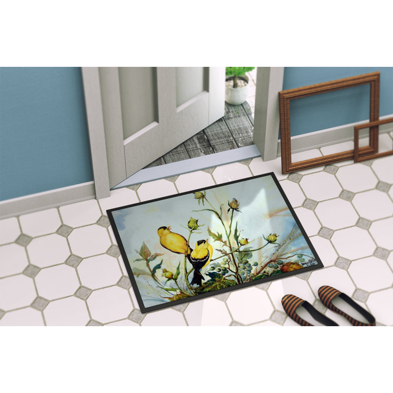 Tuskegee Non-Slip Outdoor Doormat, Rectangle 2' x 3'