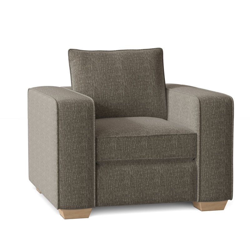 Fauteuil Anastase, Espresso, Éléphant Hill