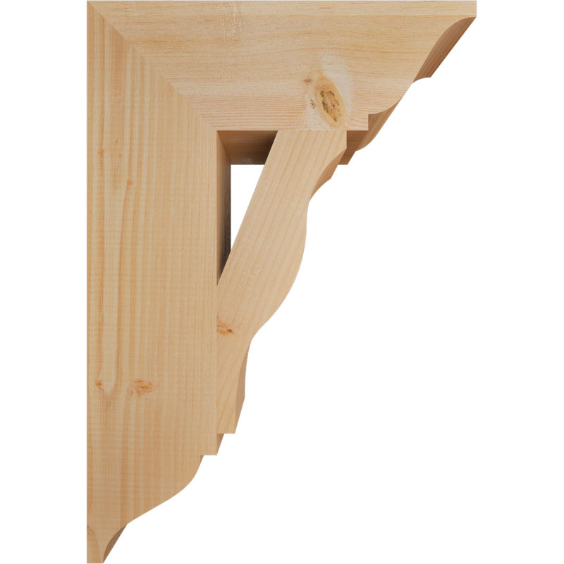 Support traditionnel Funston, H 26 po x l 5,5 po x P 18 po, Douglas, Lisse