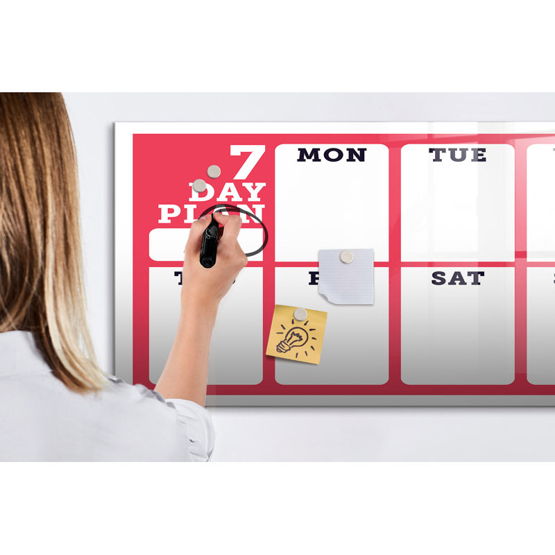Magnetic Glass Dry Erase Board