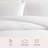 Laura Ashley Crinkle White Duvet Cover Set-123353129-123353130