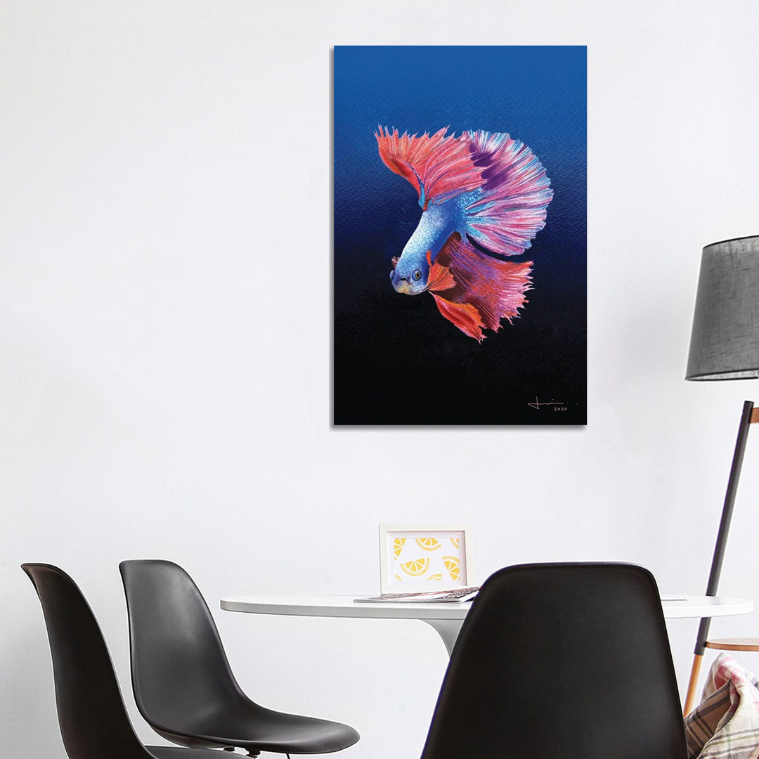 Siamese by Liam Kumawat - Wrapped Canvas Print