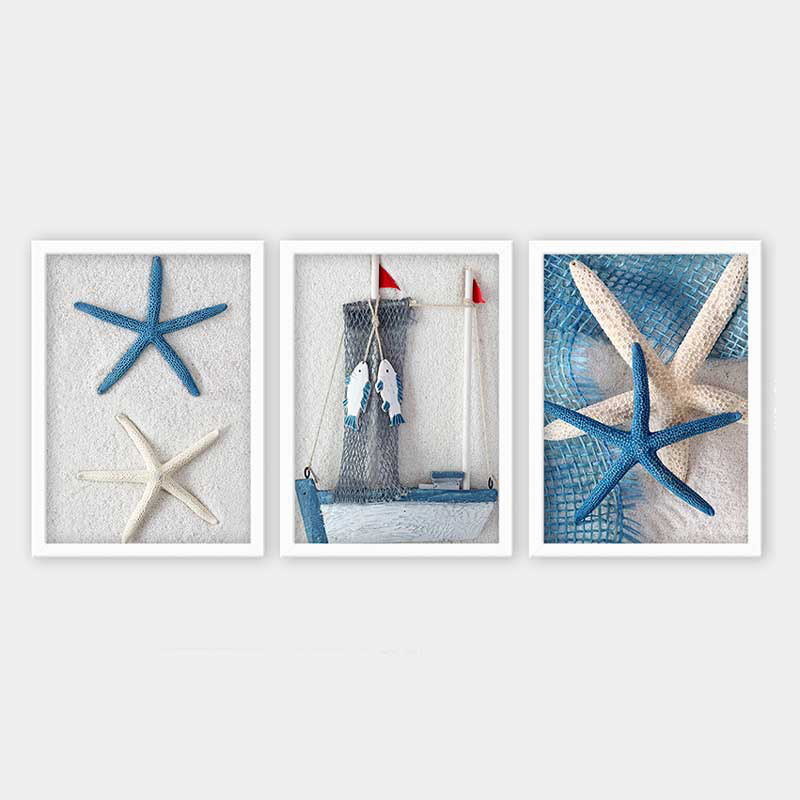 Superbe ensemble de peintures décoratives encadrées (3 pièces) de 21,7 po x 29,5 po chacune | Cadre 100% bois avec polystyrène de 0,8 pouce | Impression numérique UV | Parfait pour la décoration murale de salon, de bureau et de galerie