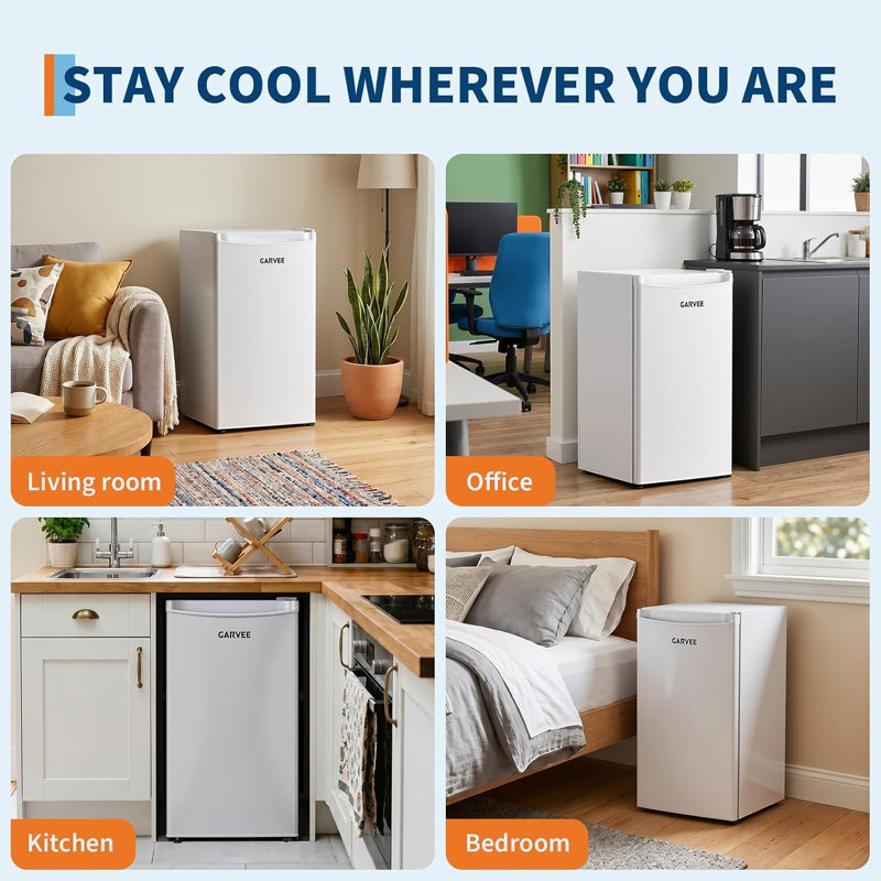 Hobbylane Freestanding Mini Fridge