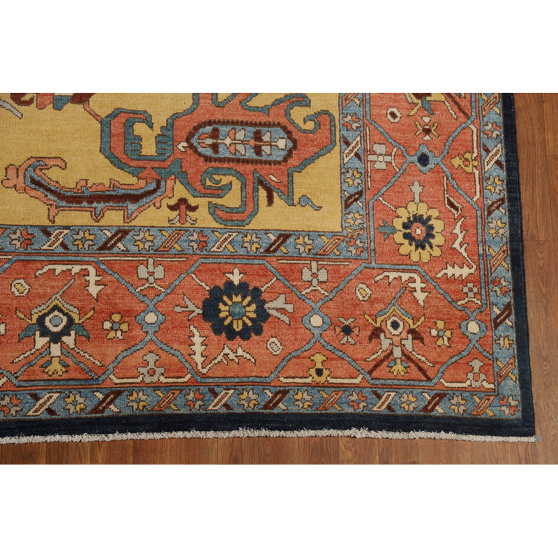 Tapis oriental géométrique 9 x 12