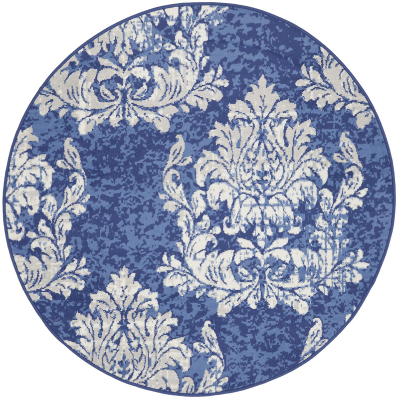 Genoveffa Oriental Indoor Rug, Round 5'