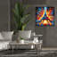 «Eiffel Tower Abstract» par Rey Klimt, art mural sur toile-180402374