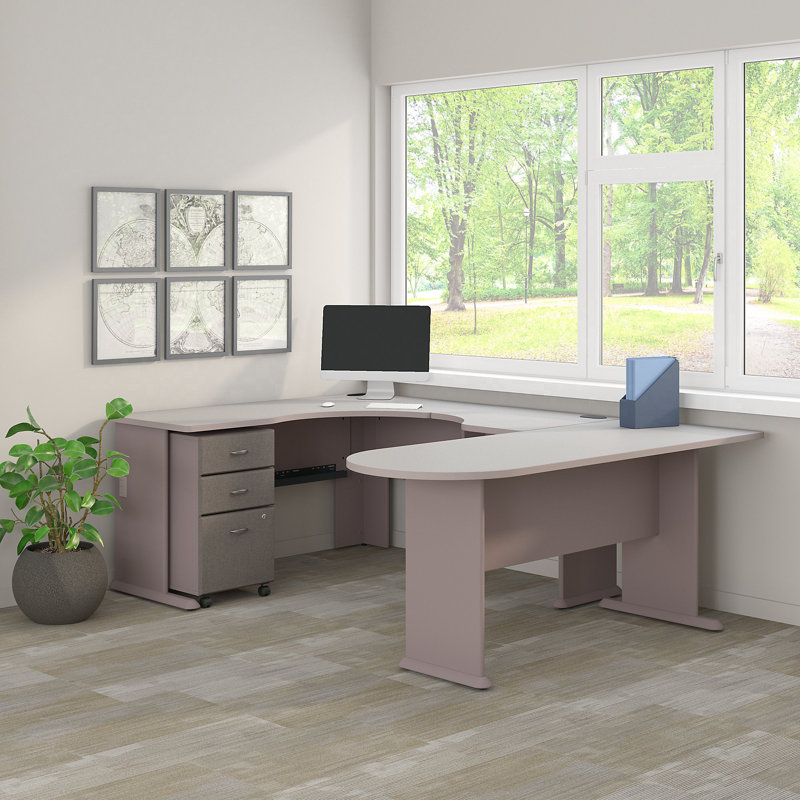 Bureau en U Series A, Étain