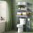 3-Tier Over The Toilet Storage with Adjustable Shelf-301665252-289468011
