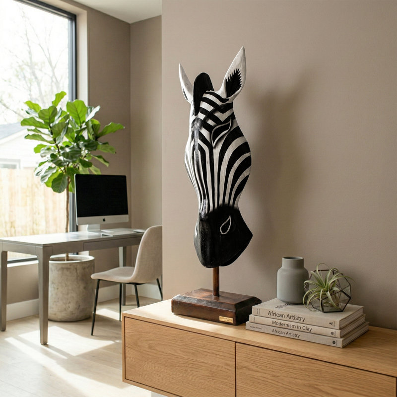 Montserrad Animals Bust, Black