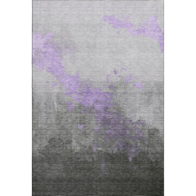Premium Machine Washable Bennette AMF1881 Modern Rug