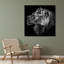 «Latitude Run® Lothar Dambreville, Laurent», art sur toile tendue sous le titre: Portrait d'un lion et d'une lionne-624743428