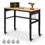 Bureau en bois massif à hauteur réglable