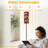  68.5" Standing Floor Lamp cute animal neon color Dimmable Metal Pole Lamp with Linen Lampshade LED Bulb Included