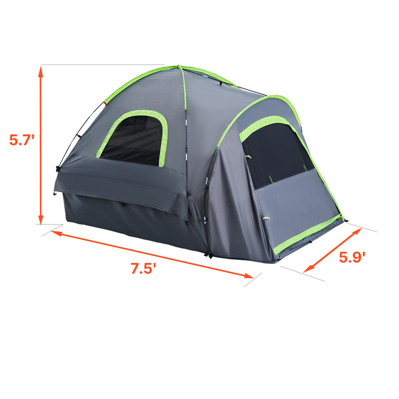 3 Person Tent, 173.7cm H x 228.6cm W x 179.8 cm D