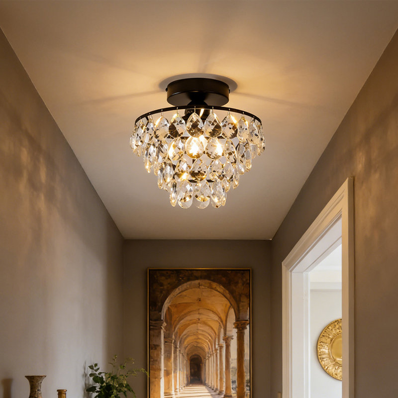 Flush Mount, black