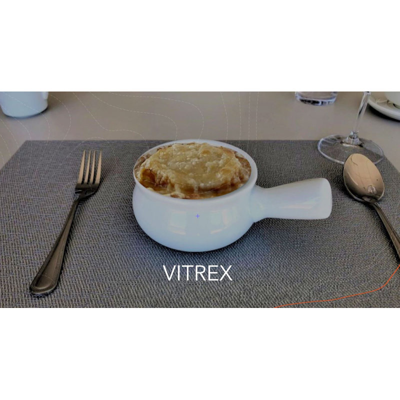 Ensemble de 4 assiettes à soupe d'oignon avec poignées 16 oz / Latitude Run®.