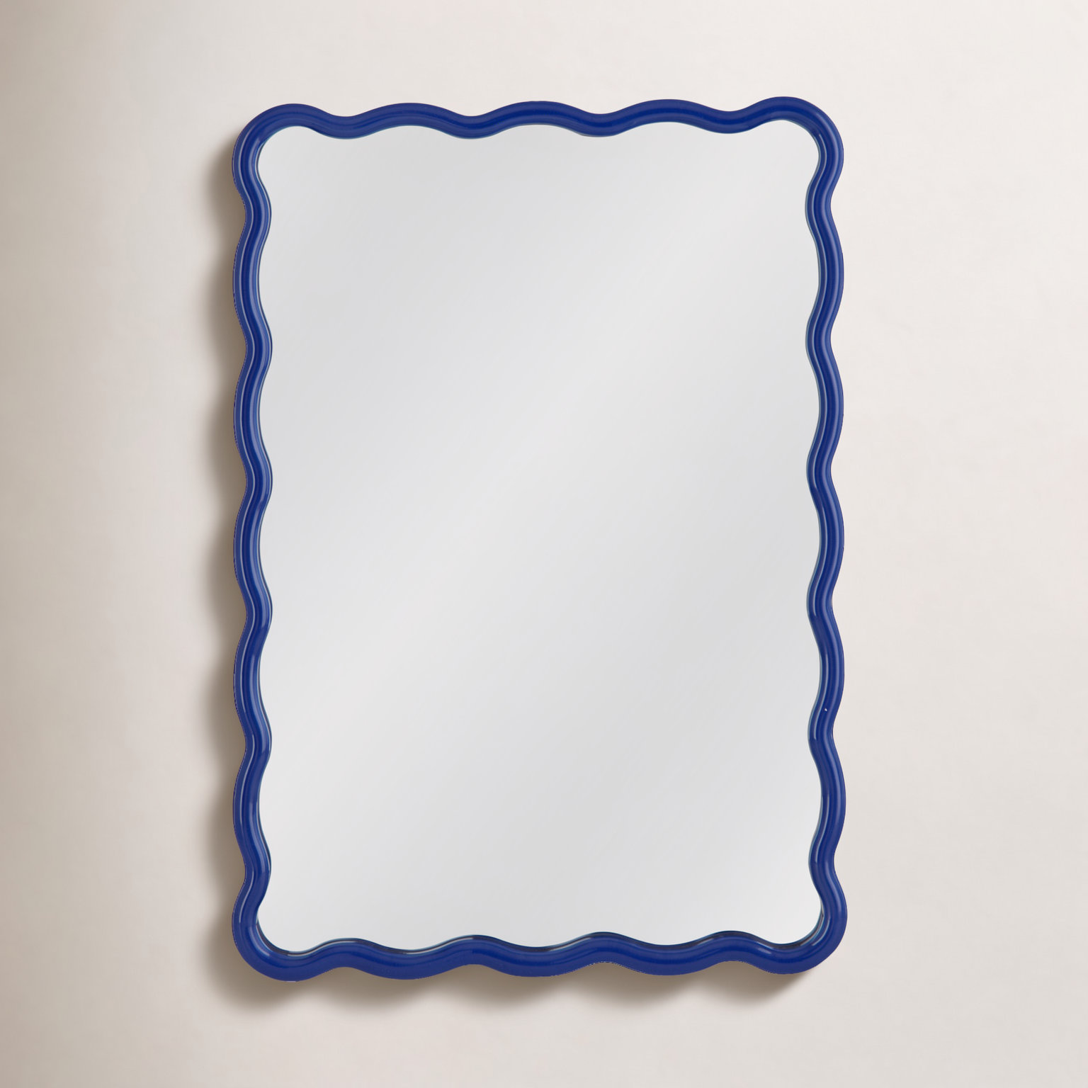 Allurine 24" Accent Mirror, Navy
